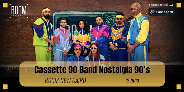 Cassette 90 band nostalgia 90's - Music - at ROOM Art Space & Café - New Cairo