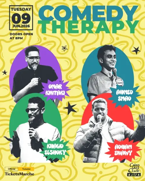 Comedy Therapy - Comedy - at Cairo Jazz Club 610