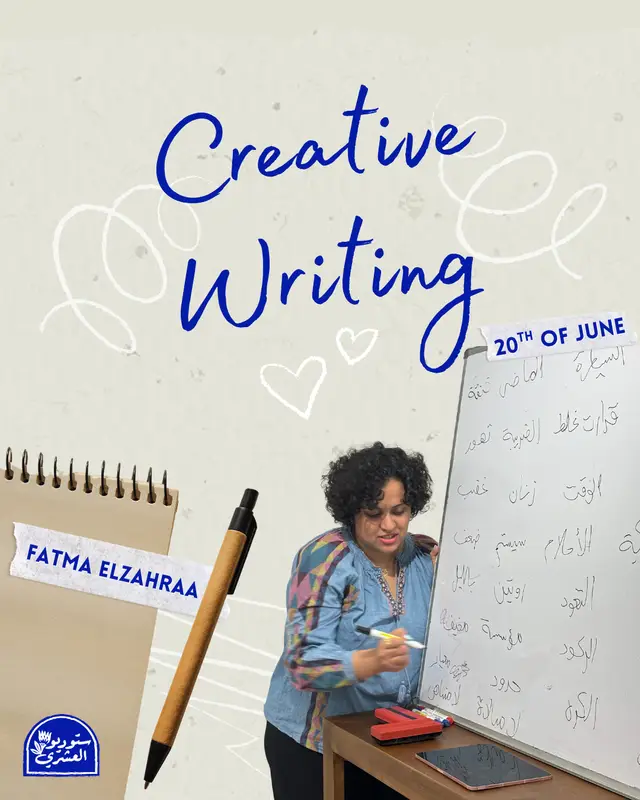 Creative writing for beginners - Workshops - at ElAshry Studios