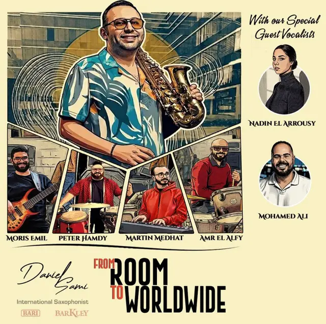 Daniel Sami - From Room To Worldwide - Music - at ROOM Art Space & Café - New Cairo