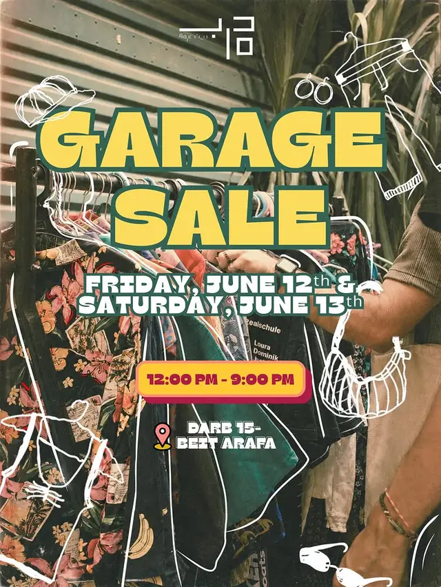Garage Sale - Fairs & Markets - at Darb 15 Bait Arafa