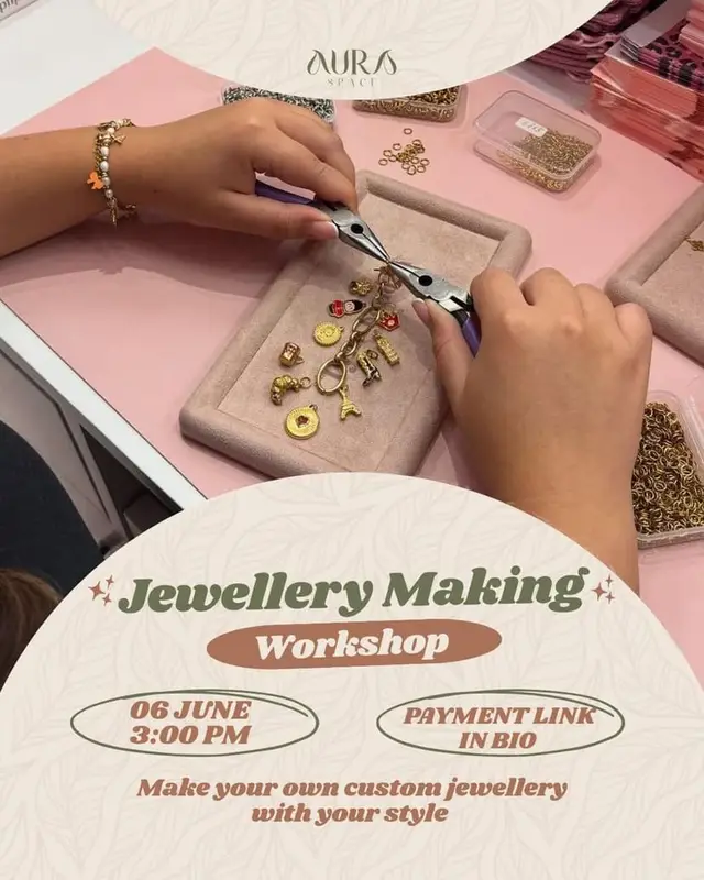 Jewellery Making - Workshops - at Aura Space