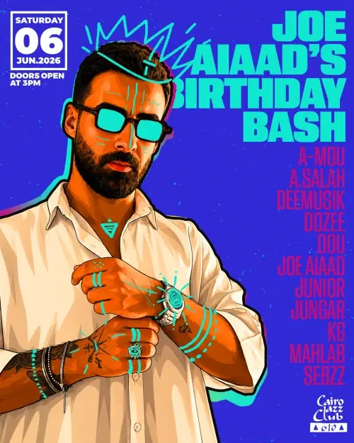Joe Aiaad's Birthday Bash - Music - at Cairo Jazz Club 610