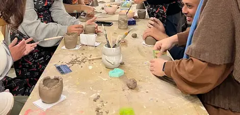 Pottery (Mug Making) - Workshops - at Darb 15 Bait Arafa