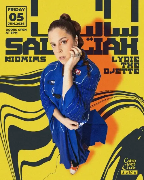 SALIAH | LYDIE THE DJETTE | KIDMIMS - Music - at Cairo Jazz Club 610