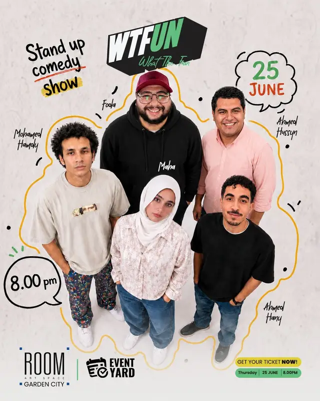 What The Fun 🎤 - Comedy - at ROOM Art Space & Café - Garden City